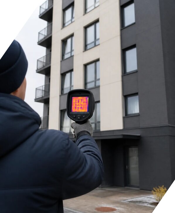 Тепловизионное обследование зданий в Выксе от 5185 р. | ЭкспертизаРоссия